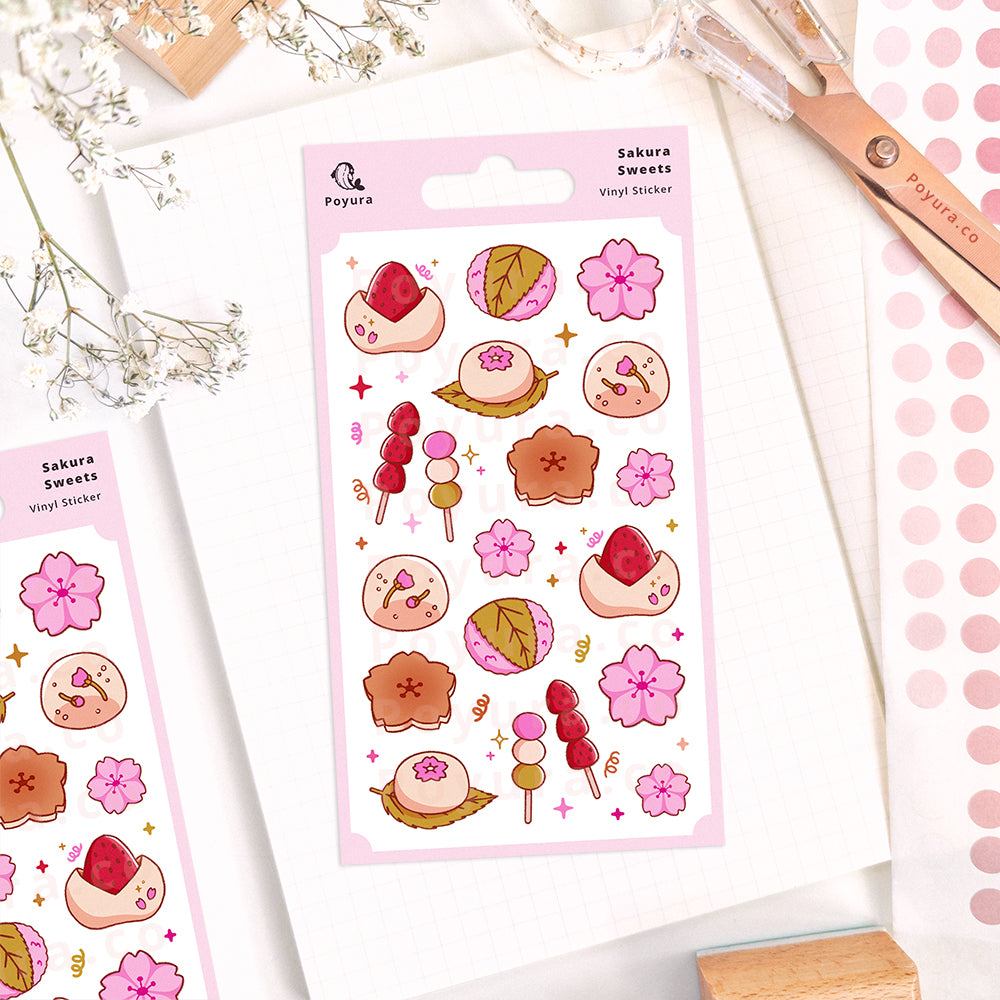 Sakura Sweets Sticker Sheet