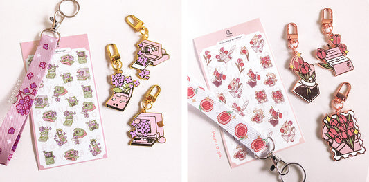 Valentine Envelope and Retro Hydrangea Collection