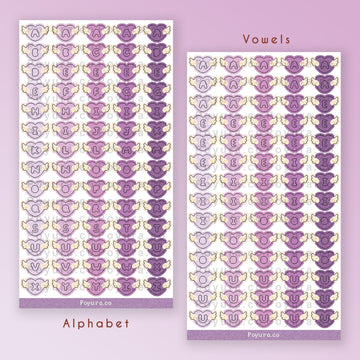 Alphabet / Purple