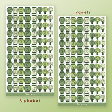 Alphabet / Green