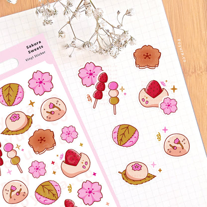 Sakura Sweets Sticker Sheet
