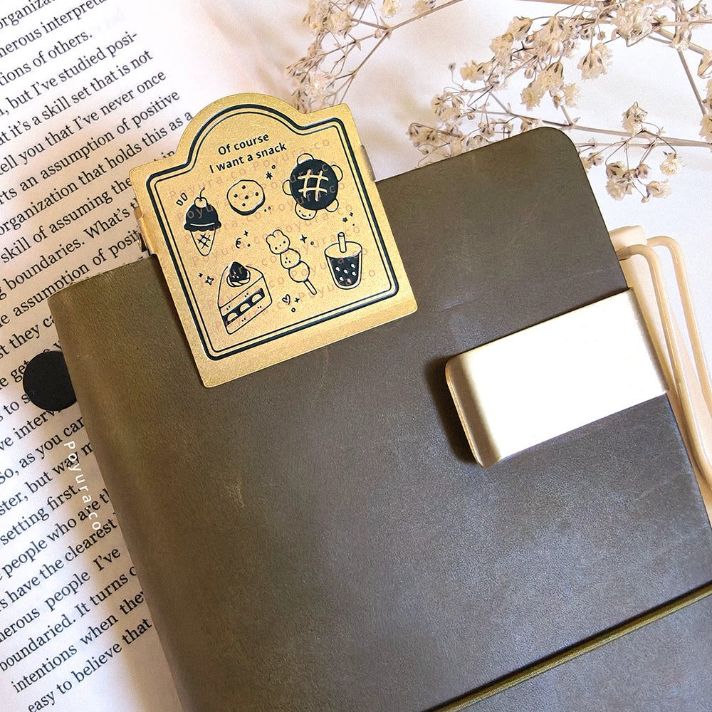 Coffee First Brass Clip