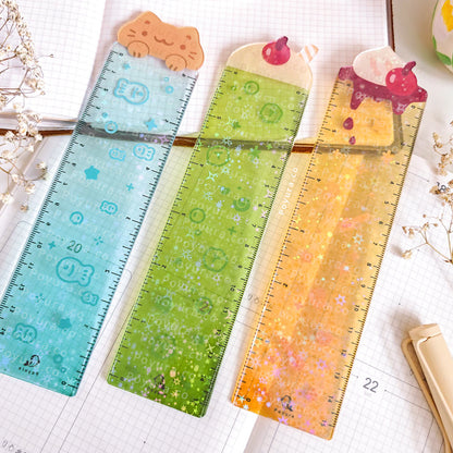 Cat Fish Tank Bookmark Ruler