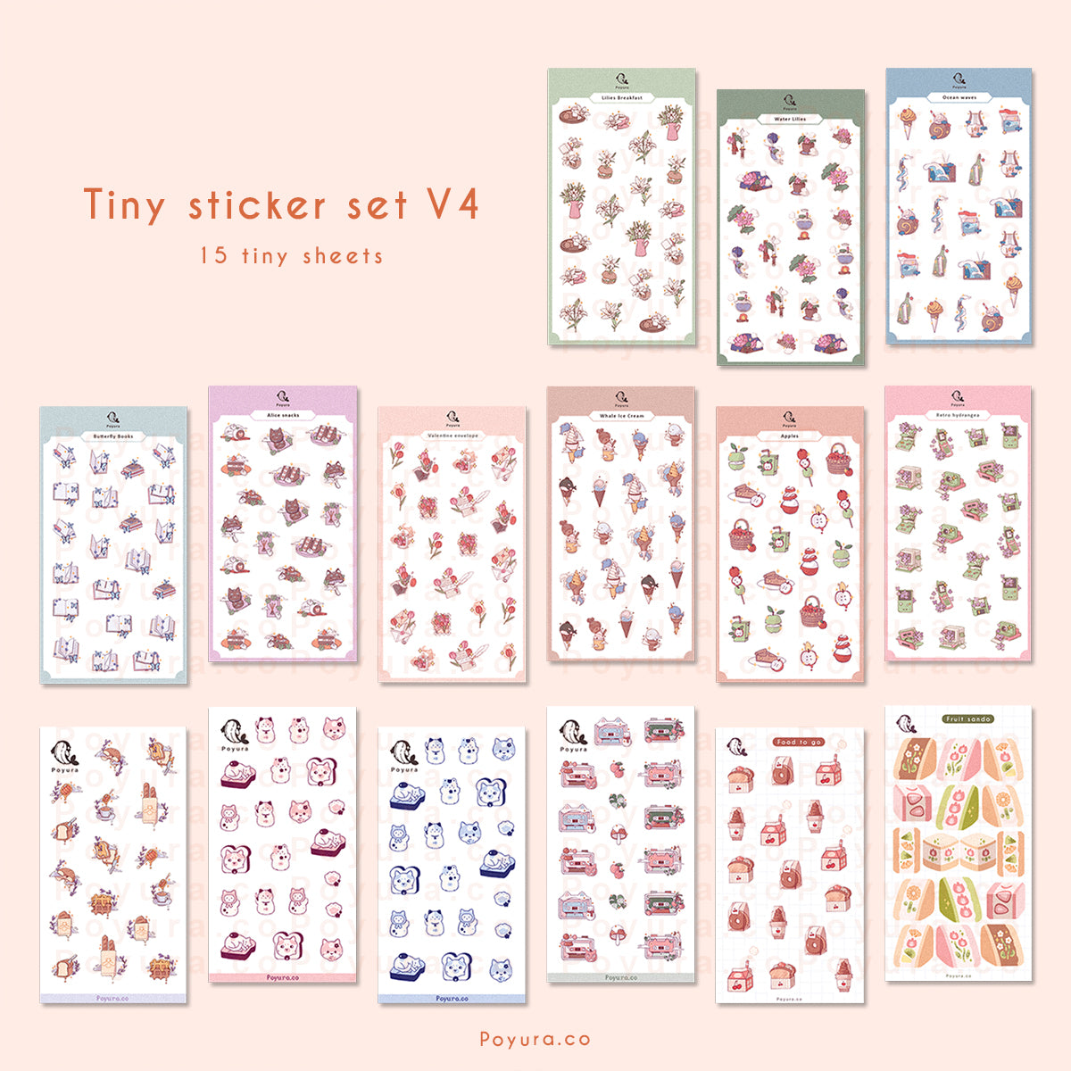 Tiny Sticker Set - Ver. 4
