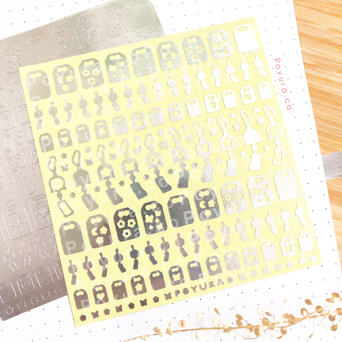 Windchime & Omamori Deco Sticker Sheet