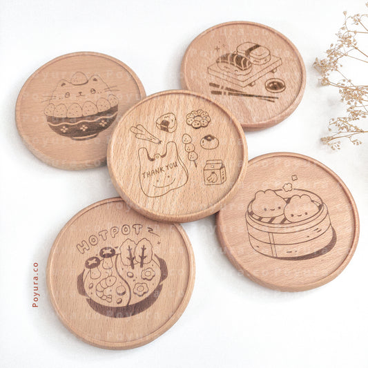 Wooden Coaster Bundle