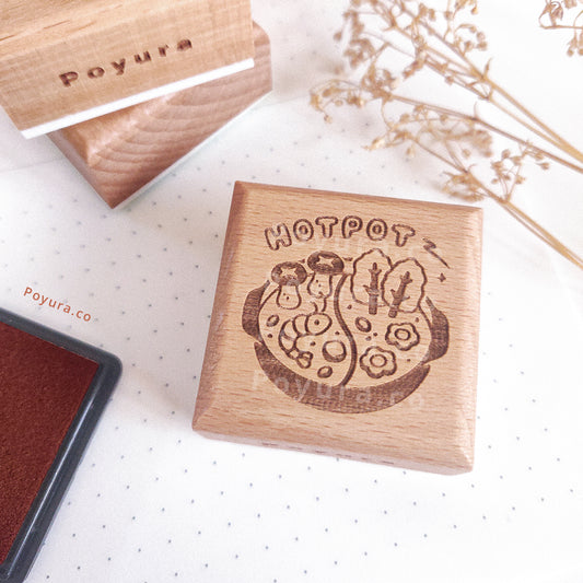 Hotpot Wooden Stamp