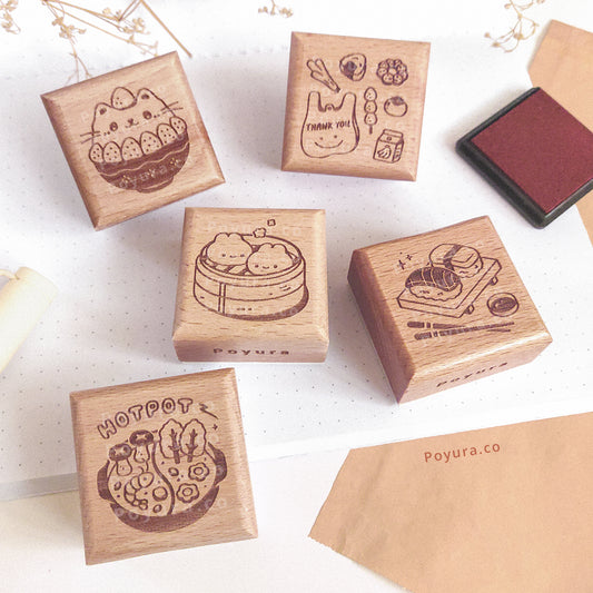 Wooden Stamp Bundle