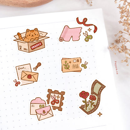 Penpal Letter Sticker Sheet