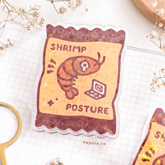 Shrimp Posture Binder Clip