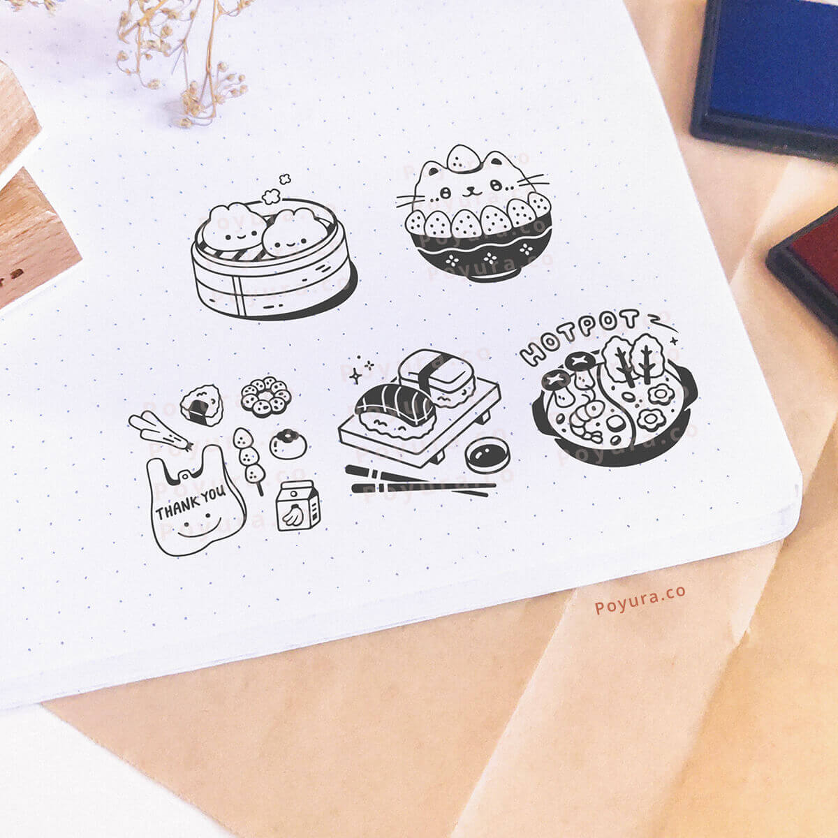 Baozi Wooden Stamp