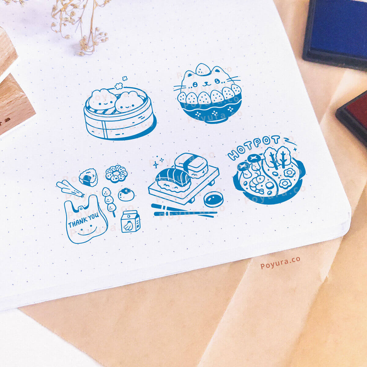 Baozi Wooden Stamp