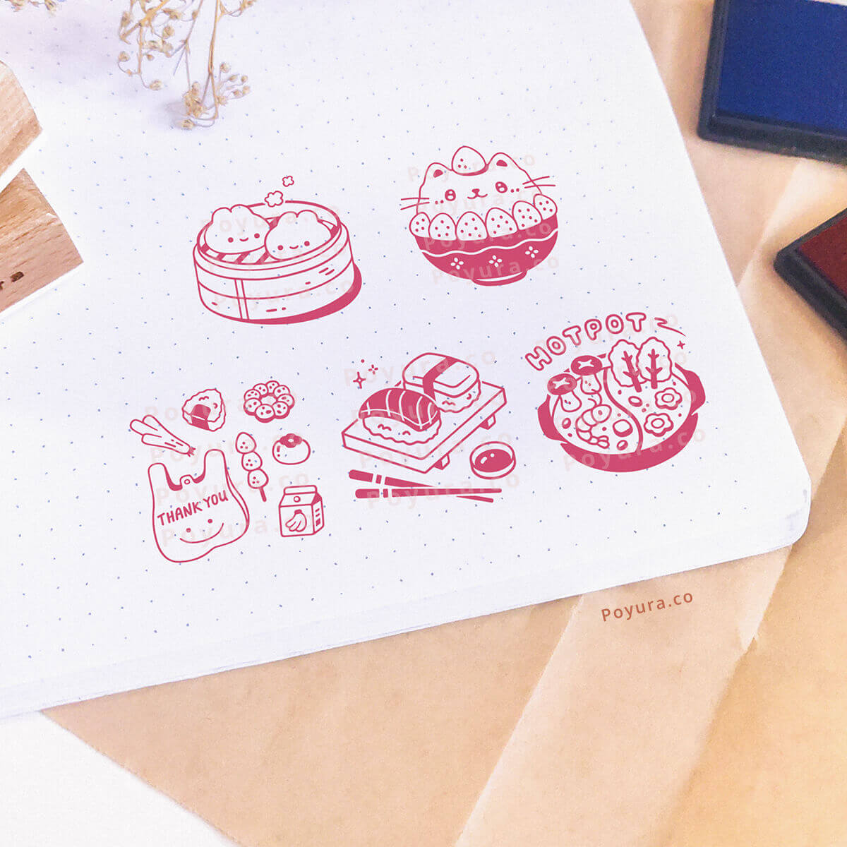 Baozi Wooden Stamp
